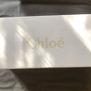 Chloe perforated ballerina flats